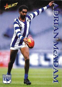 1995 Select AFL #278 Adrian McAdam Front
